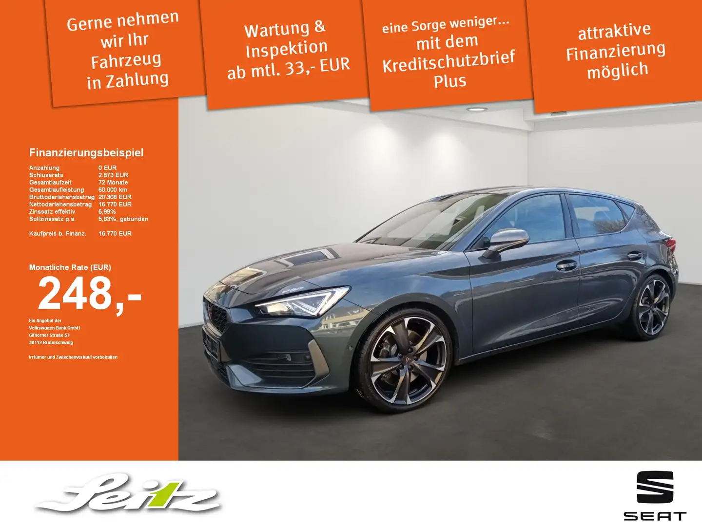 SEAT Arona 1.0 TSI Xcellence LED. Rückfahrkamera. Einparkhifl Schwarz - 1