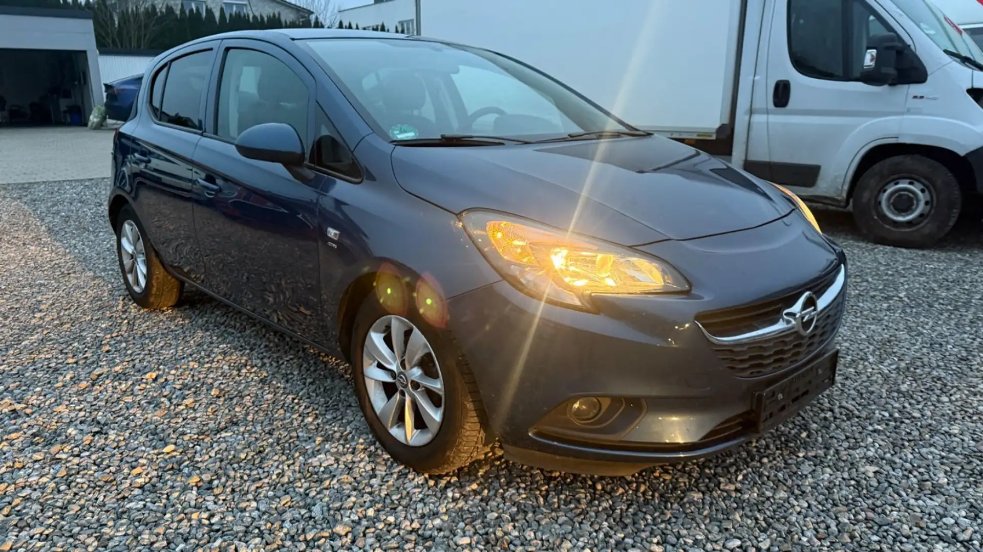 Opel Corsa 1.4 E Active Automatik Klima Blauw - 2