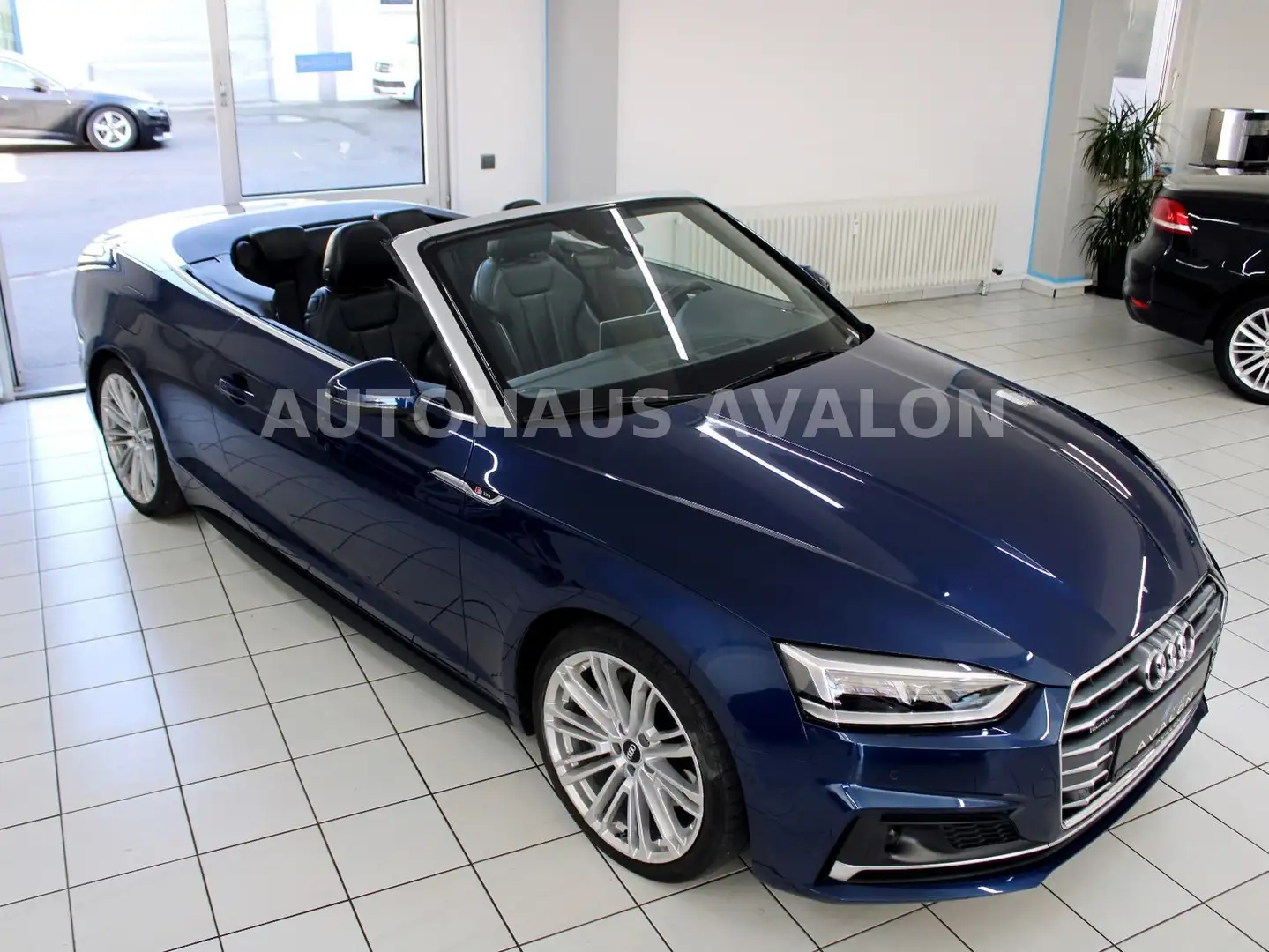 Audi A5 3.0 TDI Cab. S-LINE~ACC~LED~B&O~VIRT.-CO~19'' Blau - 2