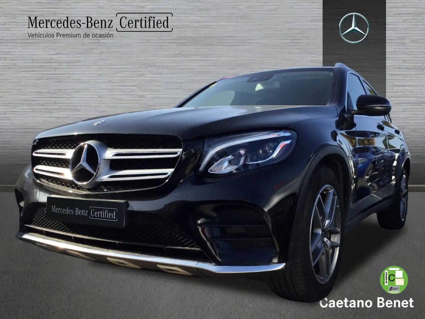 Mercedes-Benz GLC 220 220d 4Matic Aut. Zwart - 1