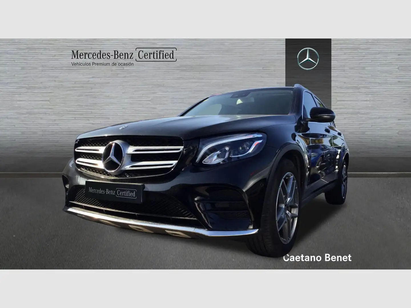 Mercedes-Benz GLC 220 220d 4Matic Aut. Zwart - 2
