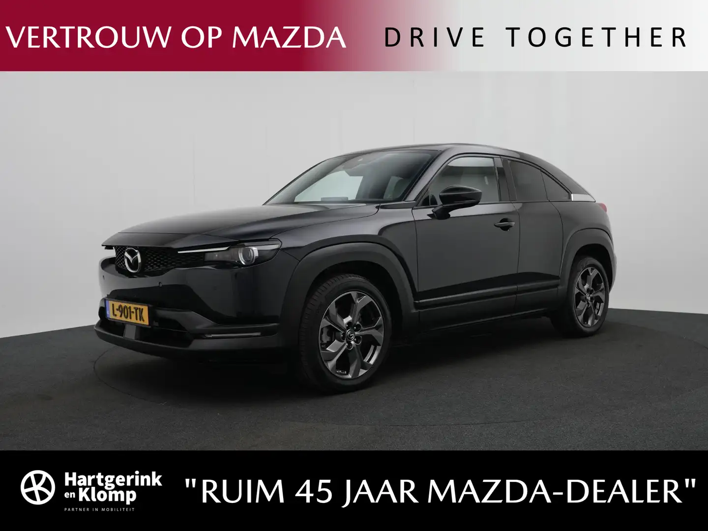 Mazda MX-30 e-SkyActiv EV Luxury : dealer onderhouden - 12% bi Negro - 1