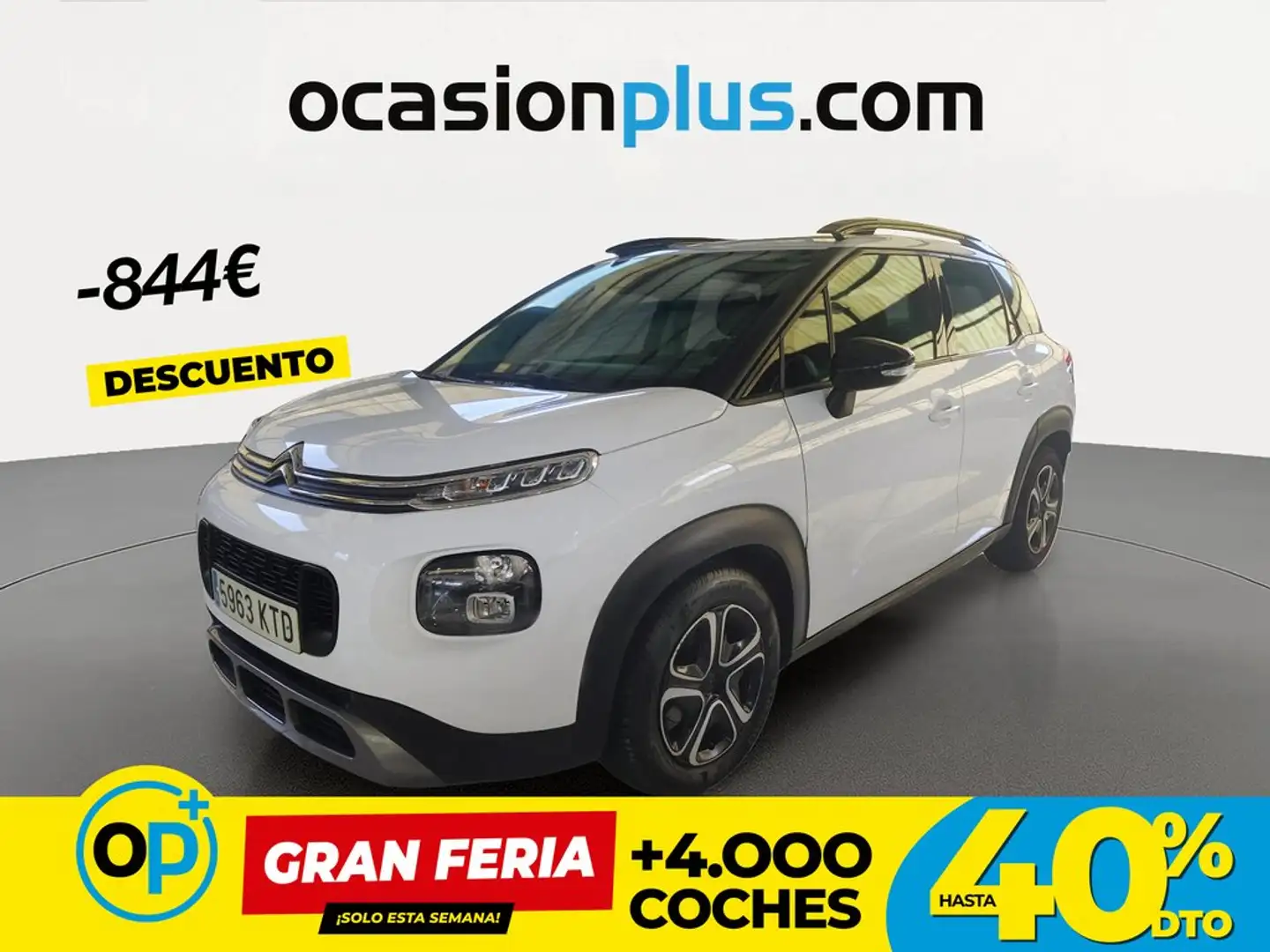 Citroen C3 Aircross Puretech Feel 82 Blanco - 1