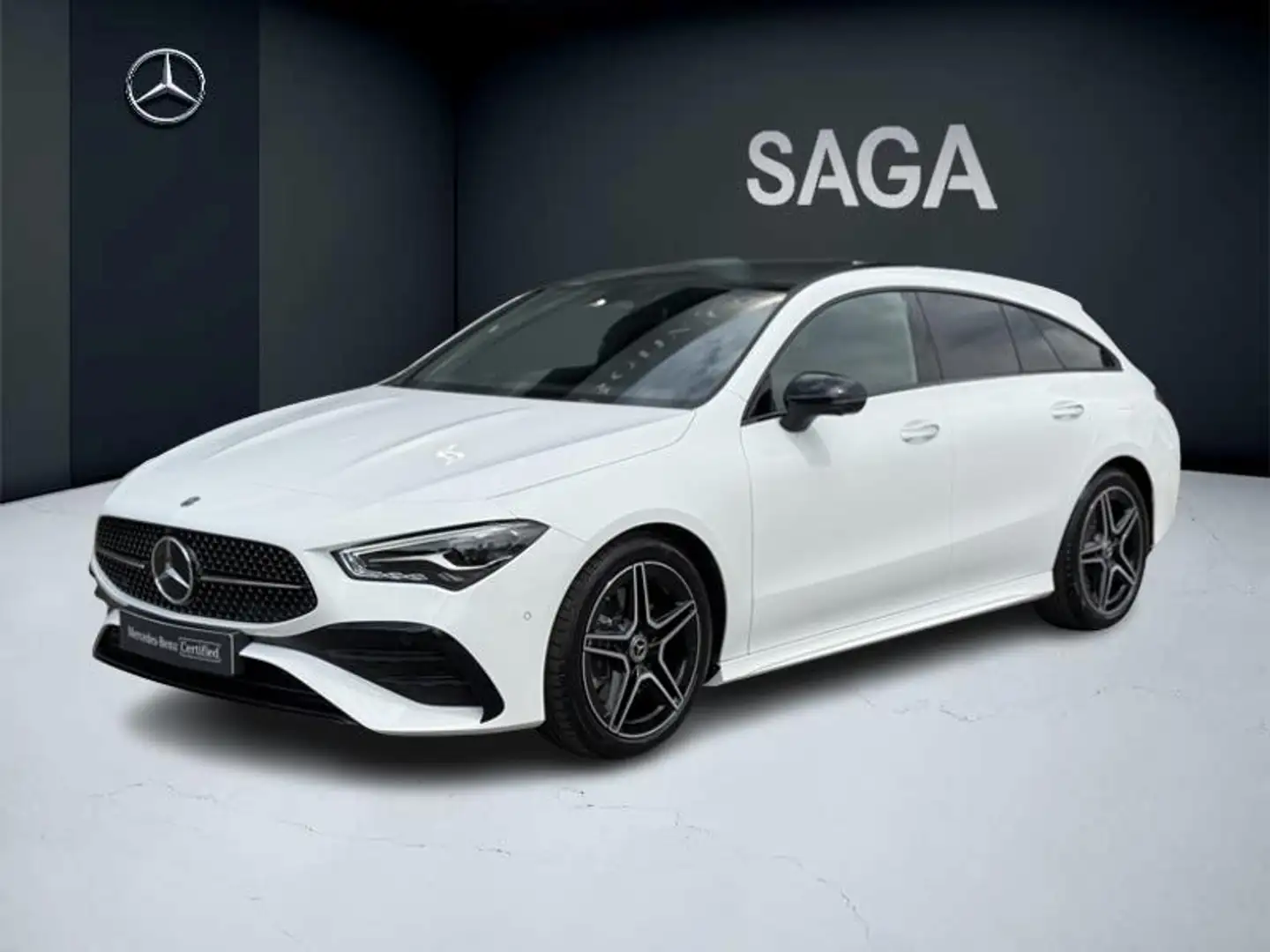 Mercedes-Benz CLA 200 200 SB AMG Facelift Toit Pano Alb - 1