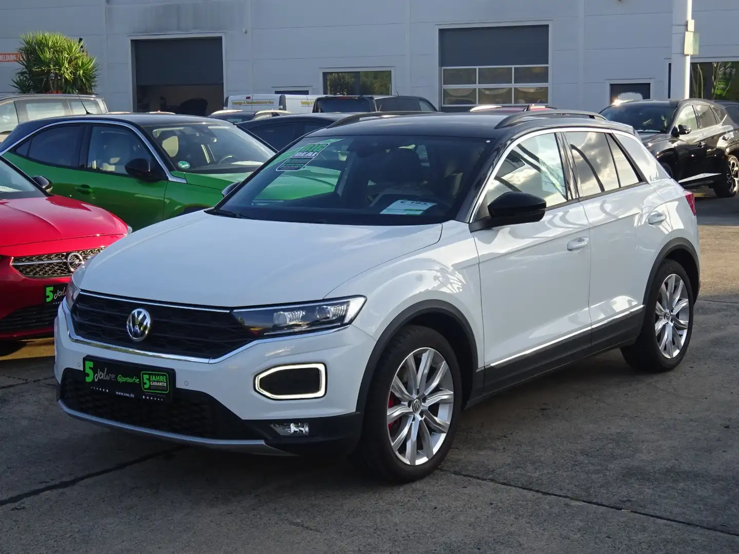 Volkswagen T-Roc 2.0 TDi Sport 4x4 Inspektionspaket BigDeal! Wit - 2