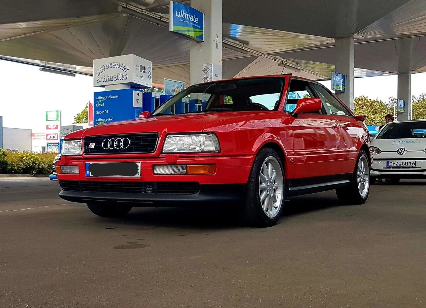 Audi S2 Typ 89, 20v Turbo Czerwony - 1