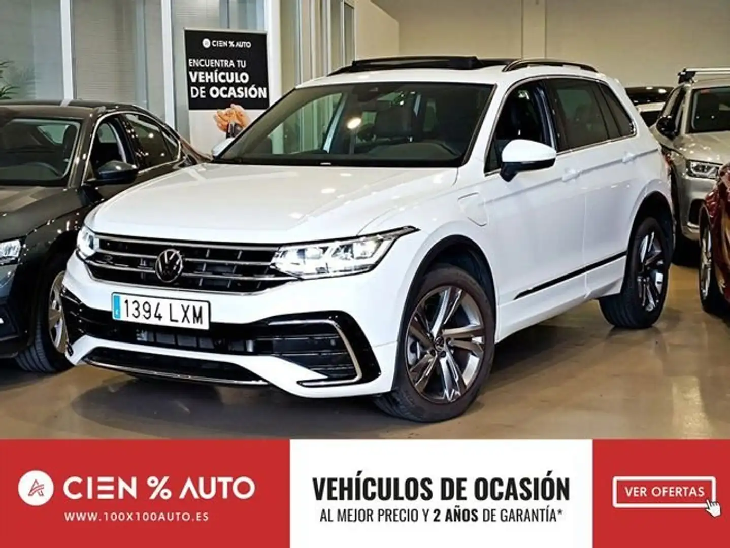 Volkswagen Tiguan 1.4 eHibrid R-Line 180kW Weiß - 1