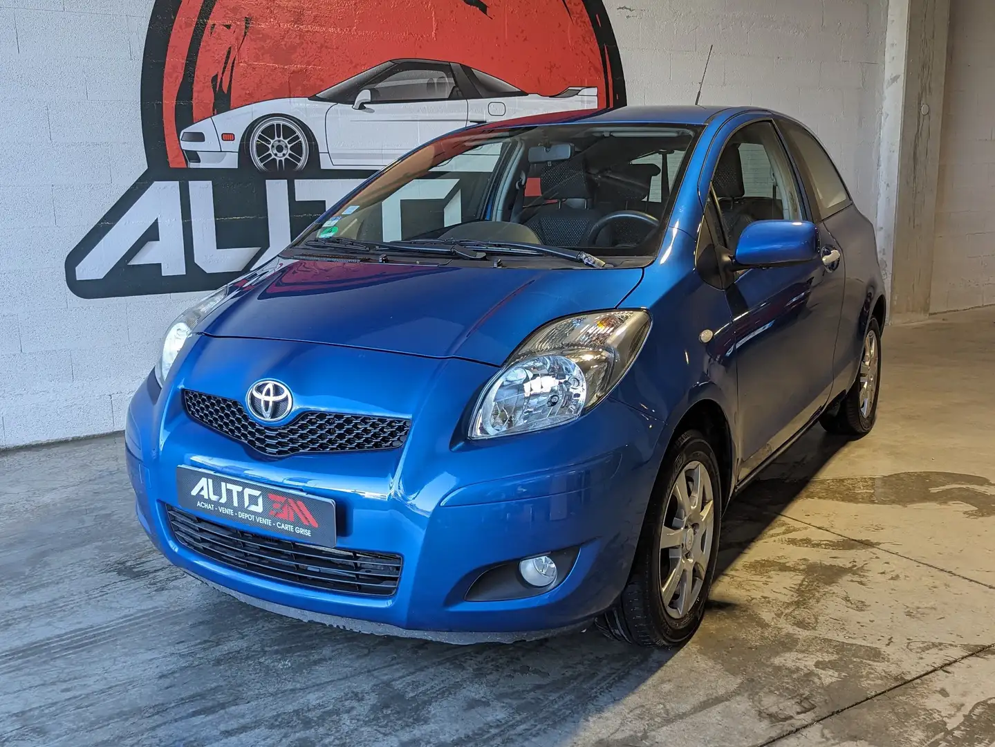 Toyota Yaris 1.0 - 69 VVT-i Confort Pack Bleu - 2