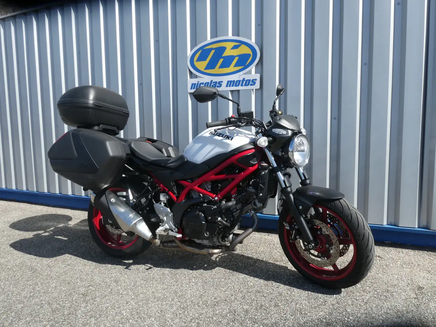 Suzuki SV 650 Blanc - 2