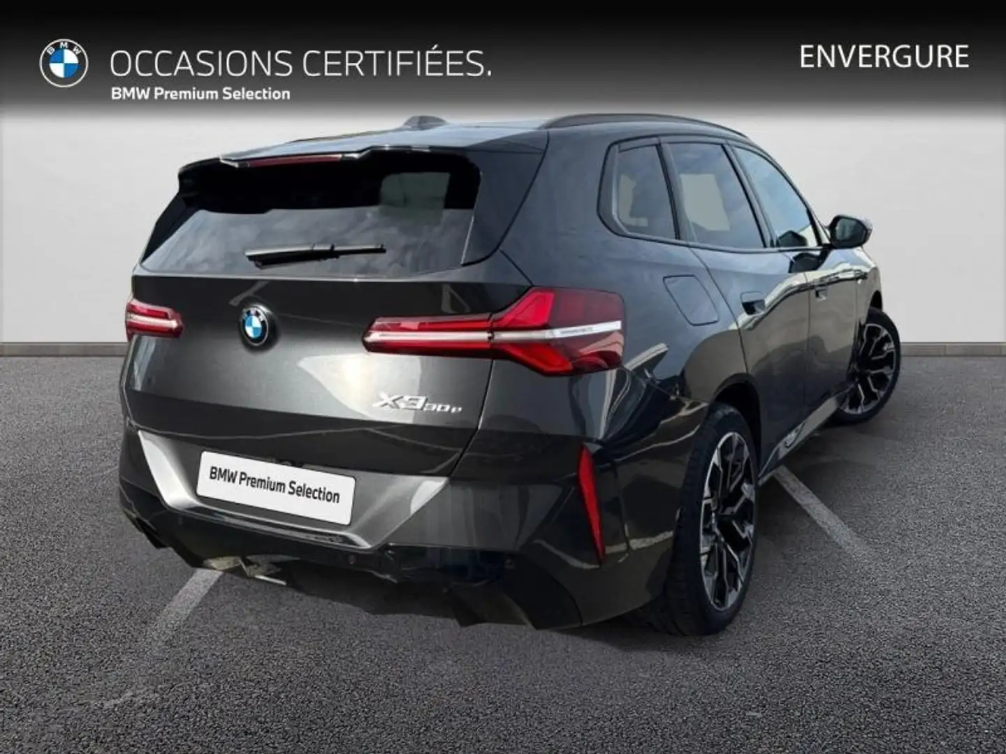 BMW X3 xDrive30e 299ch M Sport Gris - 2