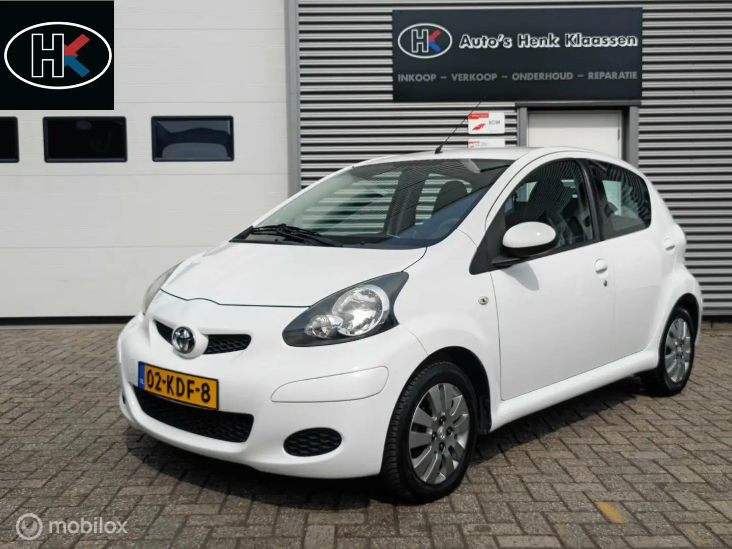 Toyota Aygo 5-deurs 1.0-12v Xcite White Airco el.ramen CDVab Weiß - 1