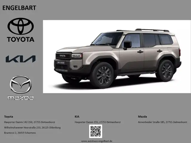 Toyota Land Cruiser 2.8D Mild Hybrid Lounge Panoramadach