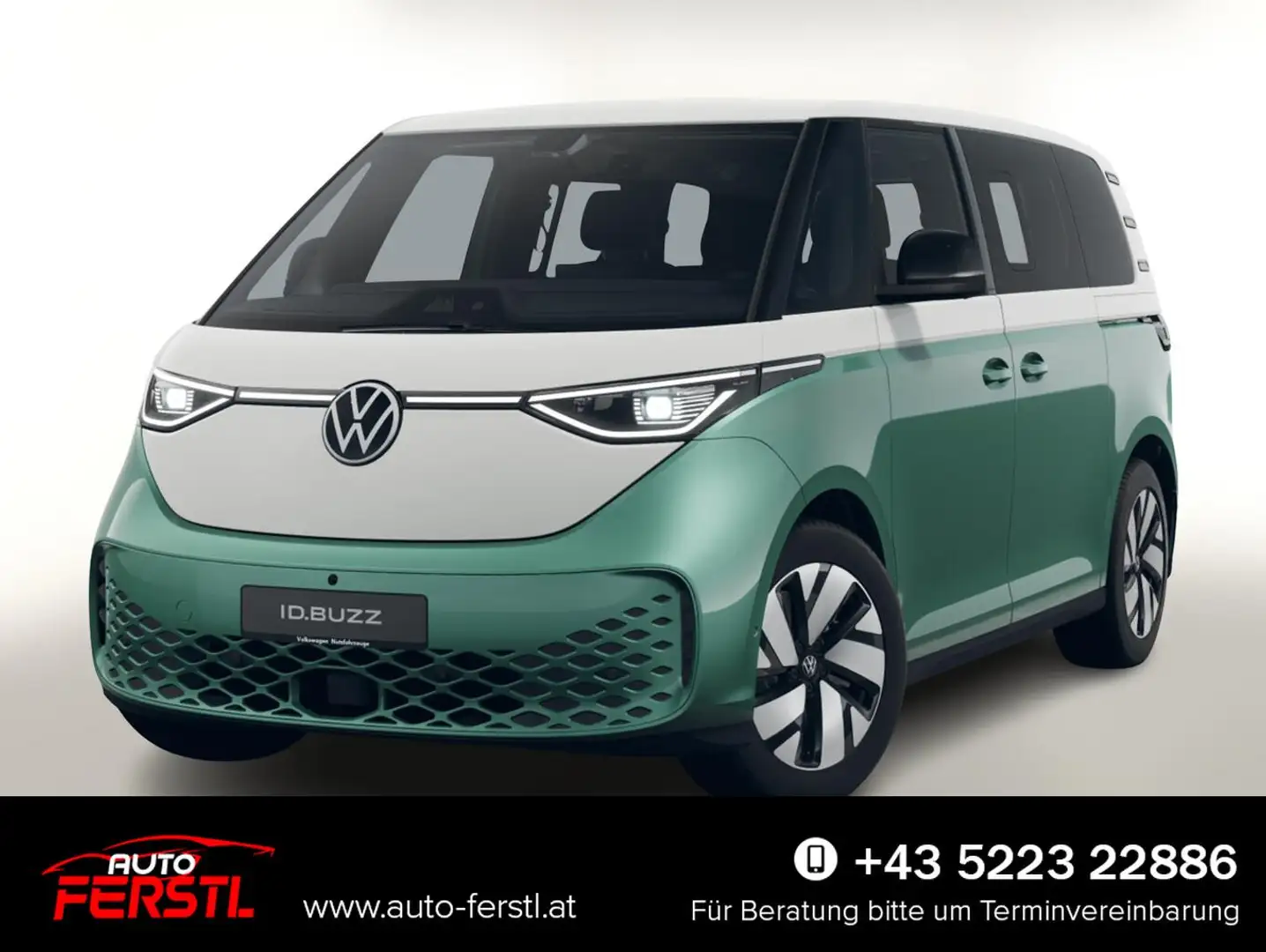 Volkswagen ID. Buzz Pro 5S Style+ Open&Cl KomfortP+ AssisP+ 210 kW ... Grün - 1