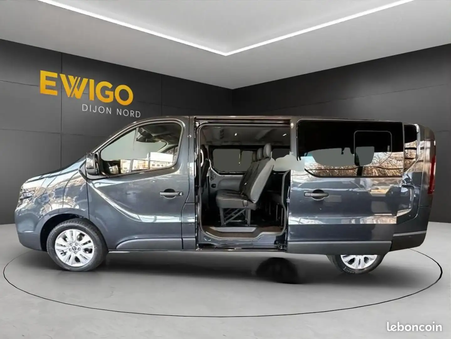 Nissan Primastar combi l2h1 3.0t 2.0 dci 150 ch dct gsr2b tekna 9 places Gris - 2