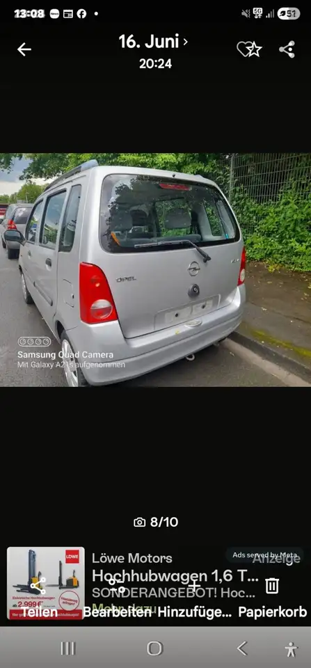 Opel Agila 1.0 12V Tüv September 2028, foto 3