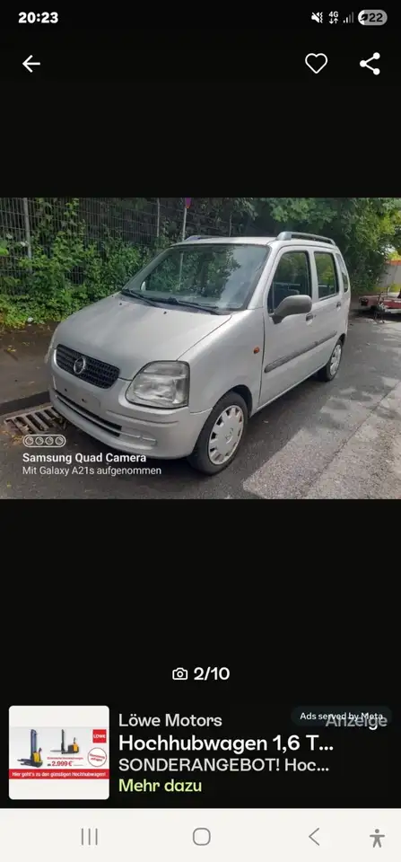 Opel Agila 1.0 12V Tüv September 2028, foto 2