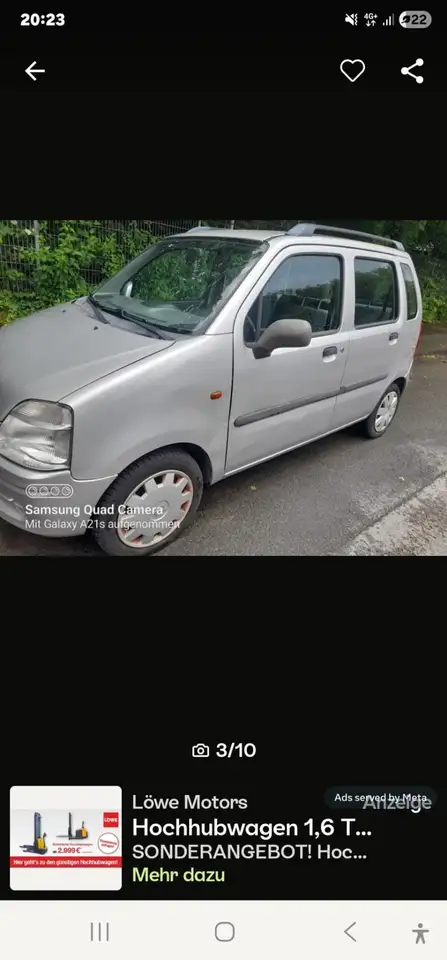 Opel Agila 1.0 12V Tüv September 2028, foto 1