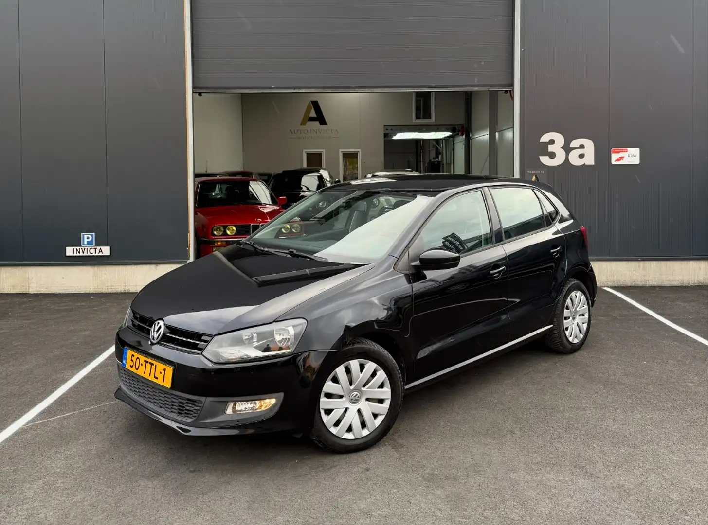 Volkswagen Polo 1.2 tsi - Bluemotion - Highline - Nieuwe ketting! Zwart - 1