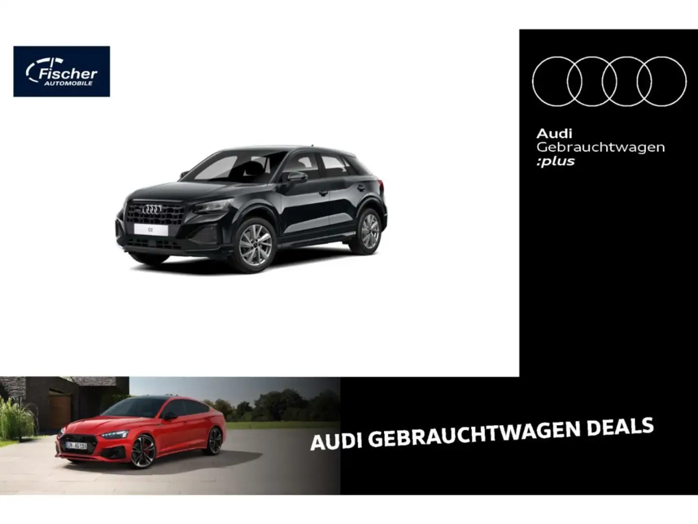 Audi Q2 35 TDI quattro Advanced NAV/Virt/Leder/RFK Schwarz - 1