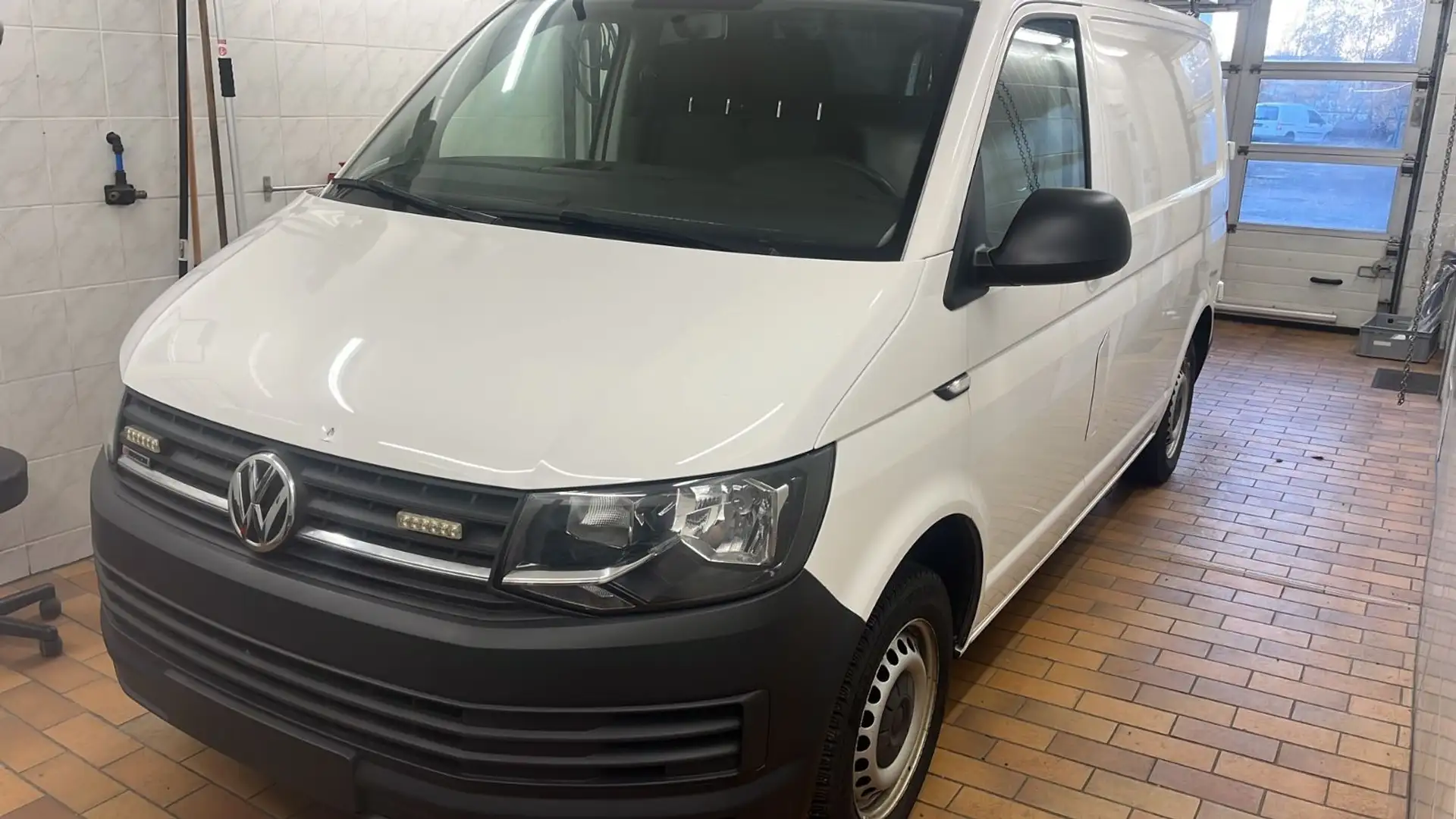 Volkswagen T6 Transporter T6 Kasten 4Motion Sperre Flügeltüren Klima Weiß - 1