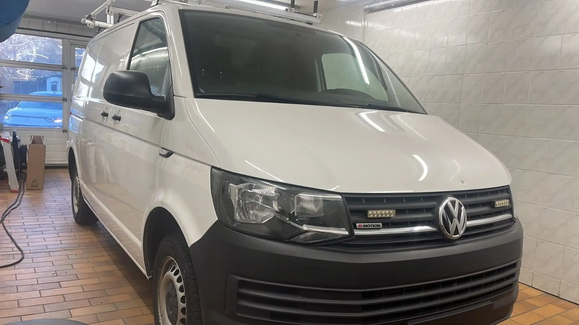 Volkswagen T6 Transporter T6 Kasten 4Motion Sperre Flügeltüren Klima Weiß - 2