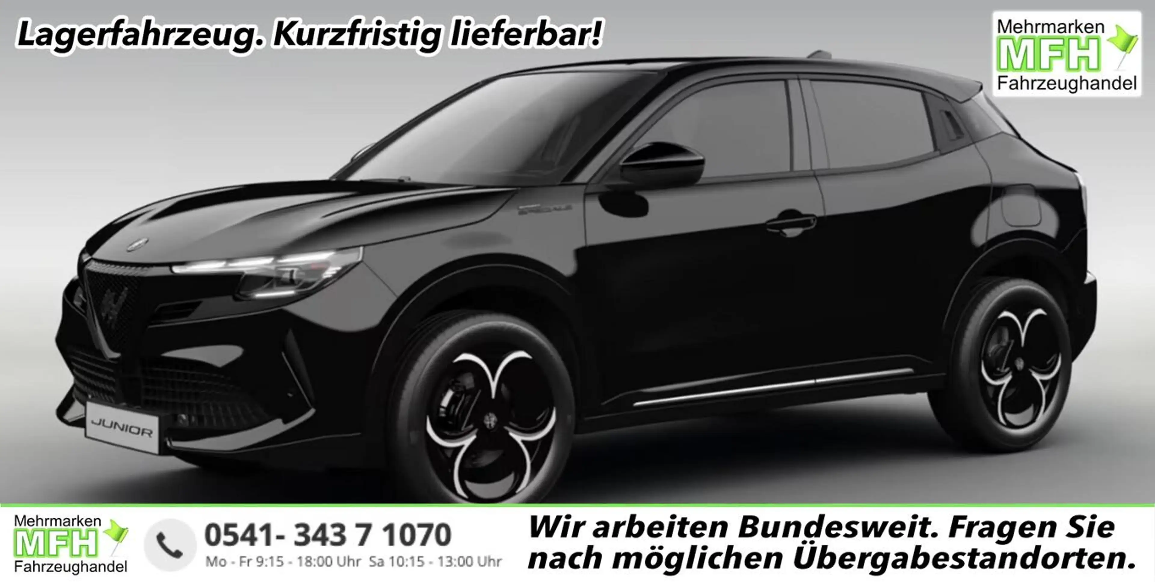 Alfa Romeo Junior SPORT SPECIALE Ibrida Q4 TechP 18"LM Navi 100 k...