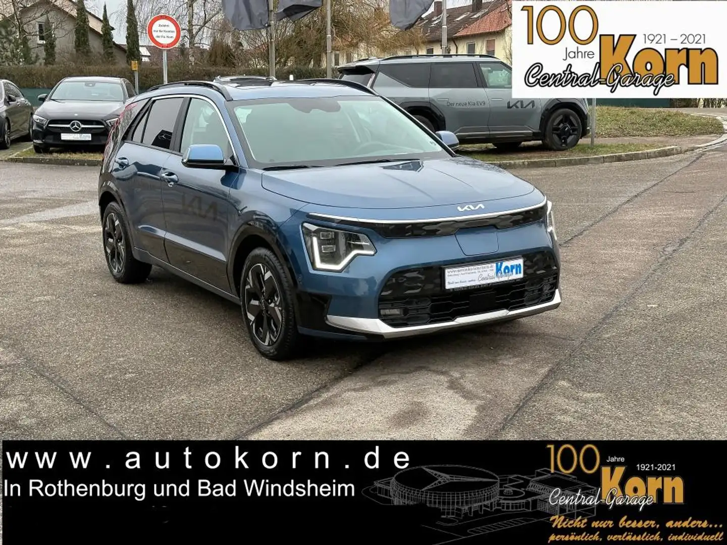 Kia Niro EV Inspiration DriveW TEC Sound GlasD HeadU Bleu - 2