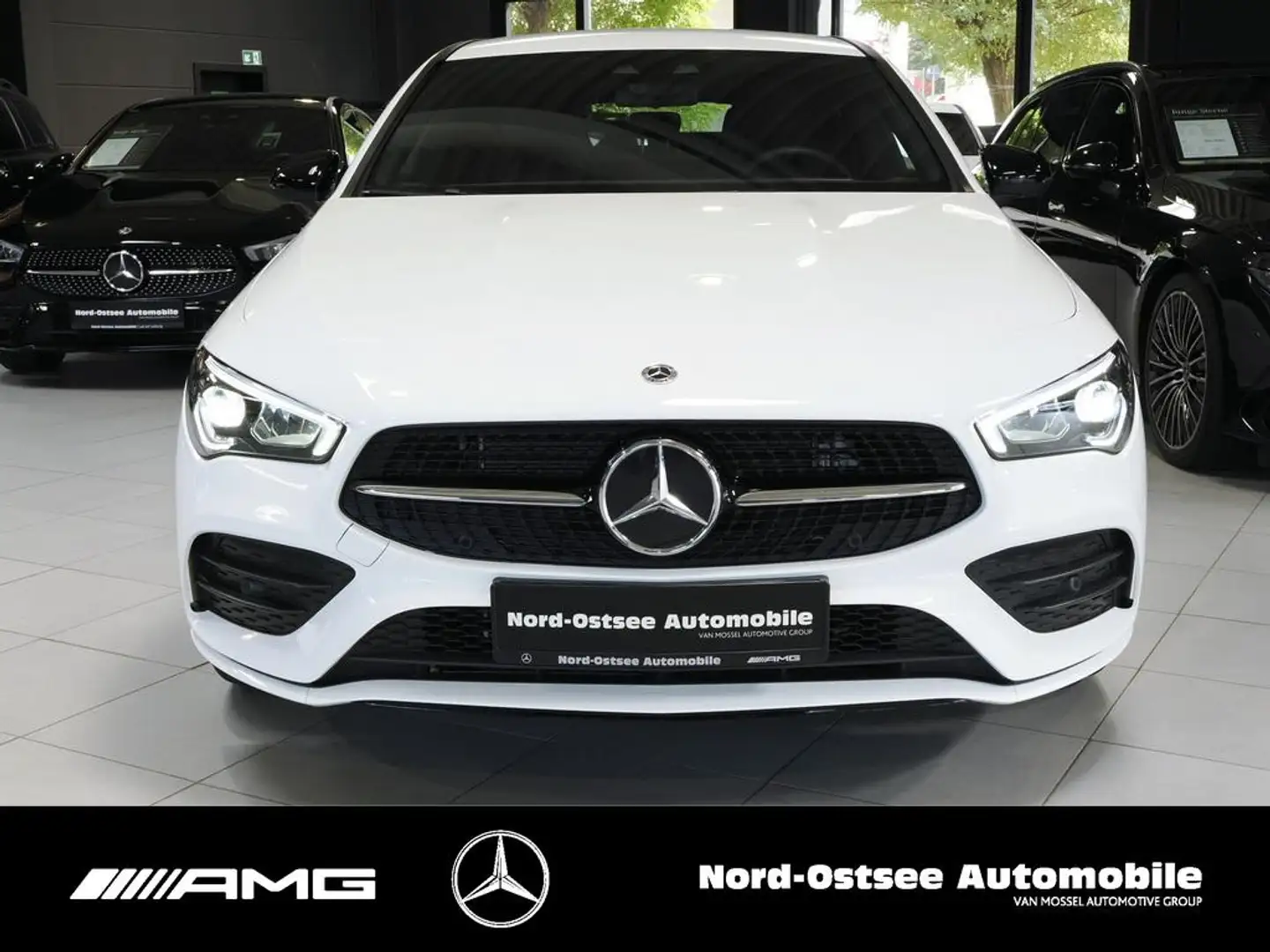 Mercedes-Benz CLA 250 e SB EDITION AMG NIGHT LED TEMPO KAMERA Wit - 2