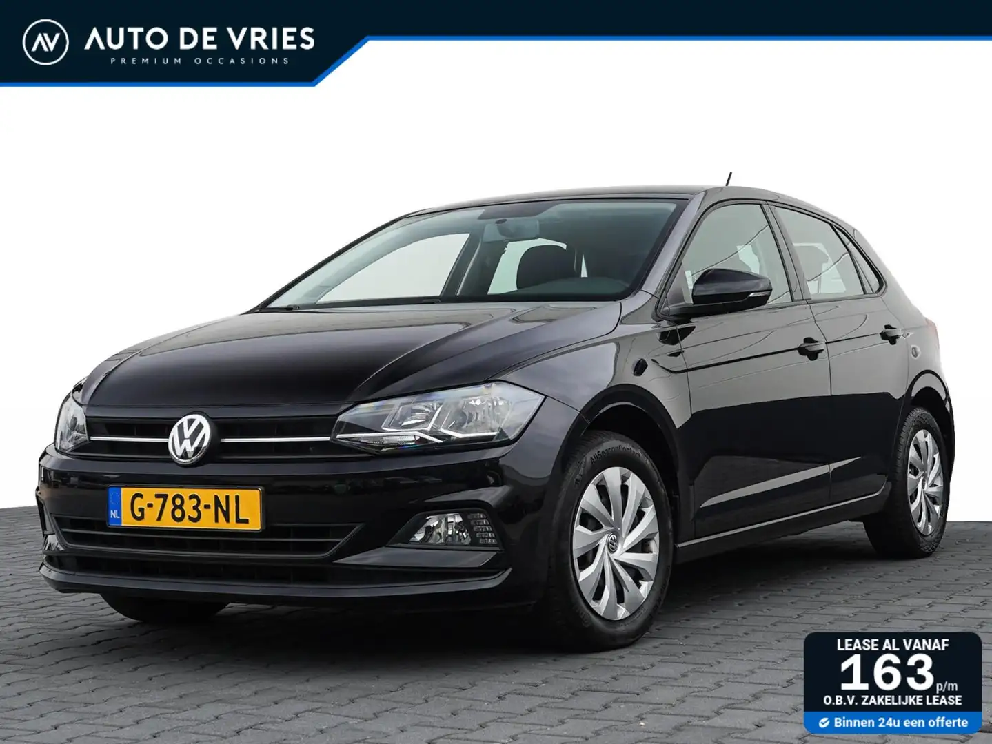 Volkswagen Polo 1.0 TSI 95pk Comfortline | Airco | Navigatie | Ada Schwarz - 1