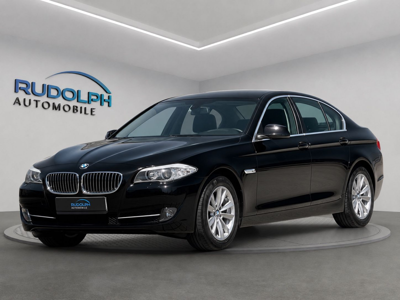 BMW 520 d AUTOM NAVI 1.HAND LEDER SCHECKHEFT GARANTIE — photo 3