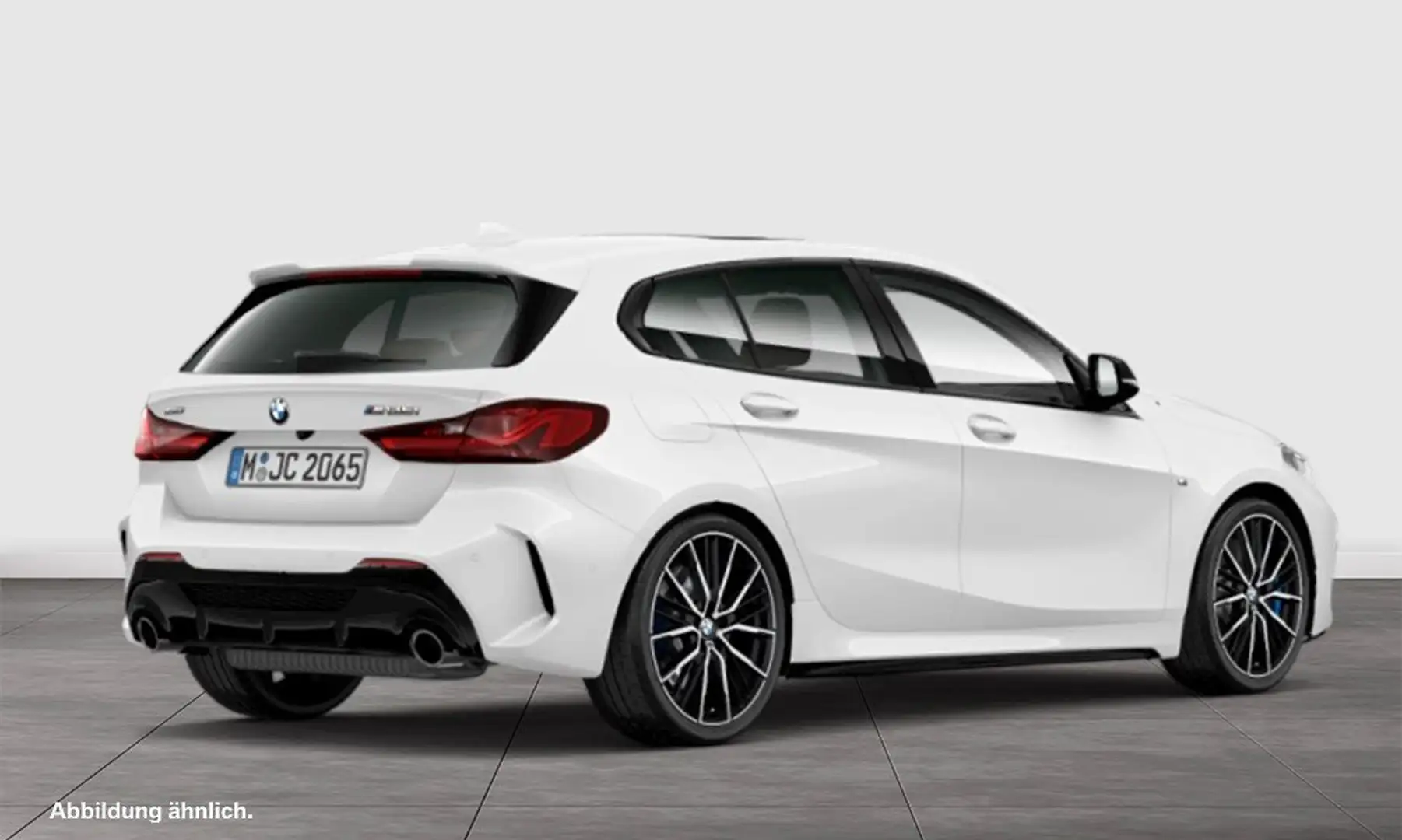 BMW 135 M135i xDrive M Sport HUD PANO RFK NAVI LED LM Weiß - 2