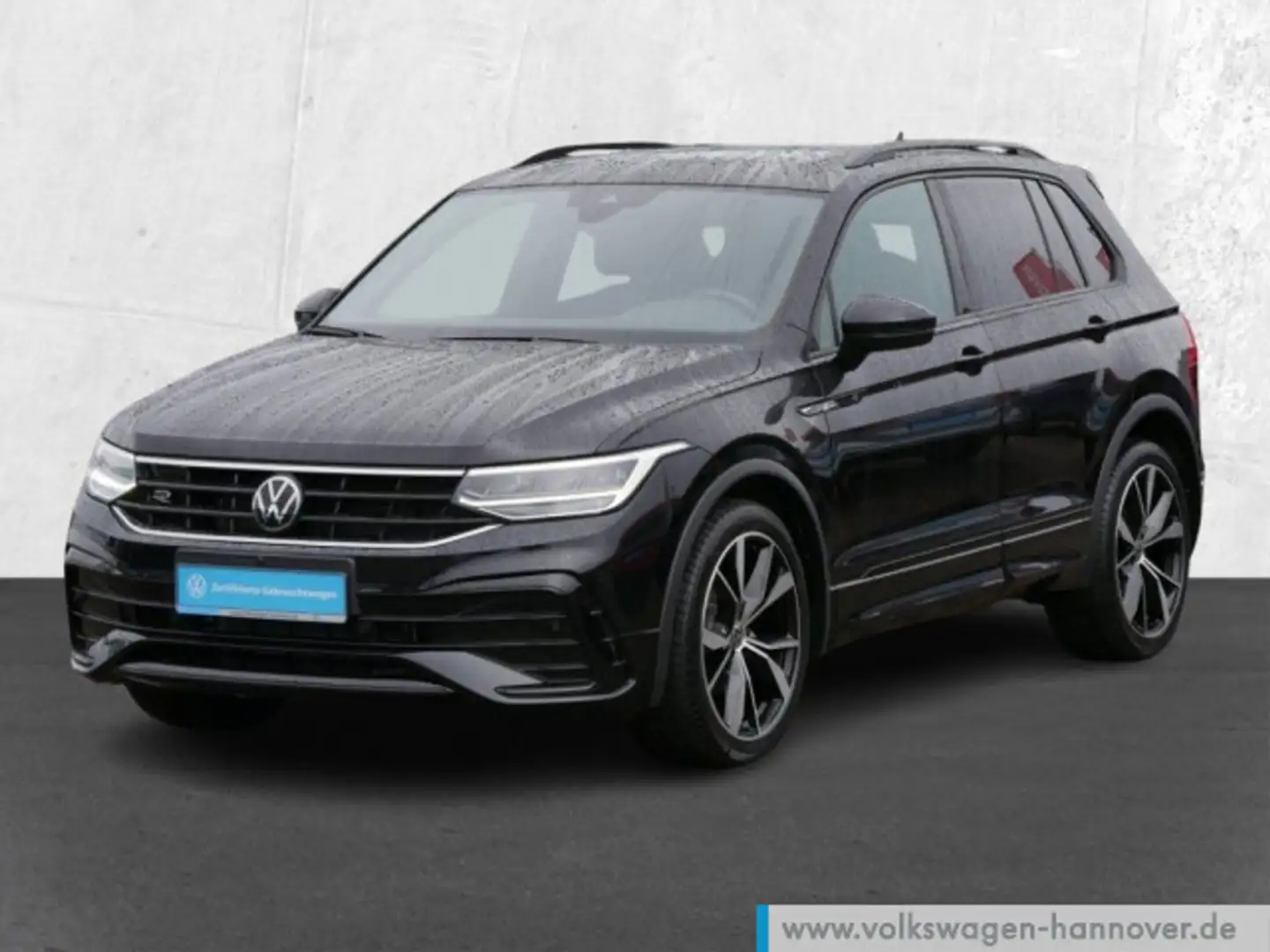 Volkswagen Tiguan 2.0 TDI DSG R-Line Navi LED DigCockpit AC Schwarz - 2