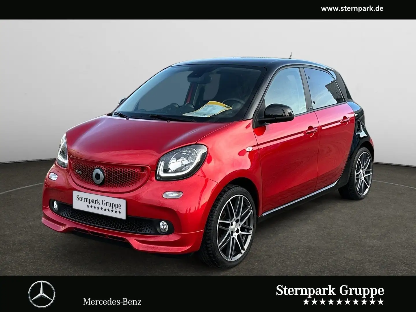 smart forFour BRABUS forfour 109 PS NAVI*JBL*PANO*KAMERA*SHZ* Rouge - 1