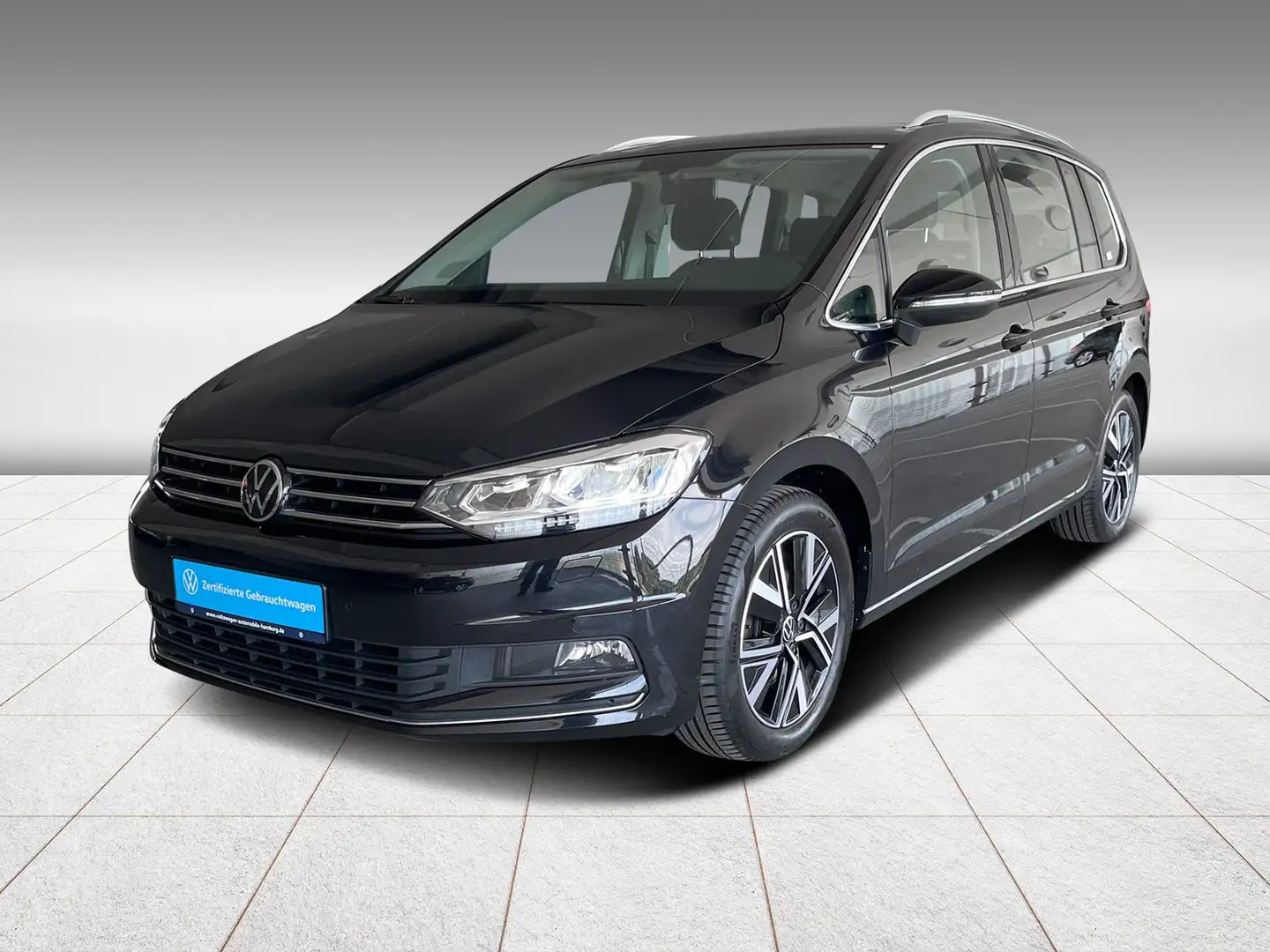 Volkswagen Touran 1.5 TSI Highline AHK Navi ACC LED Sitzhzg Schwarz - 2