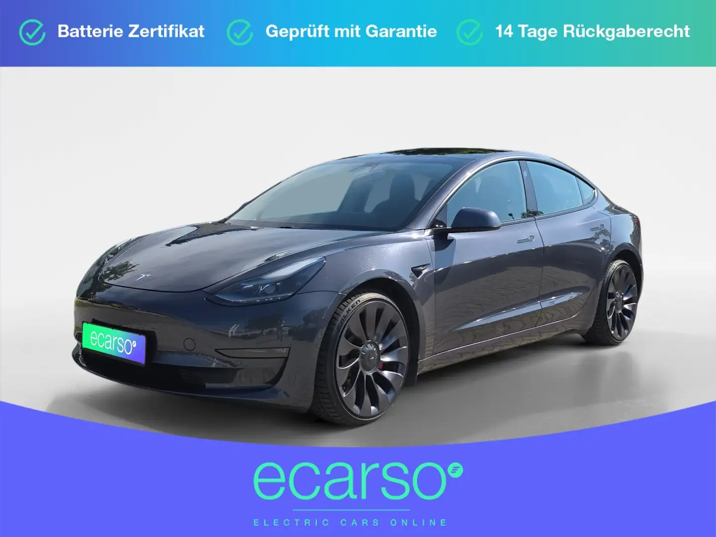 Tesla Model 3 Model 3 Performance AWD 57,5kWh Grau - 1