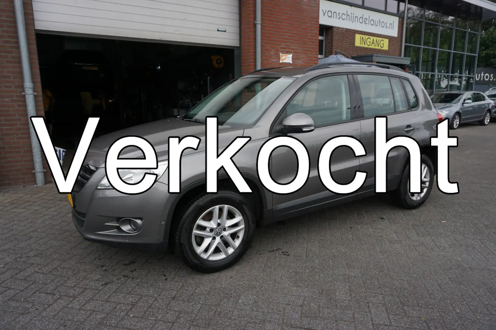 Volkswagen Tiguan 1.4 TSI COMFORT&DESIGN ORIGINEEL NEDERLANDS WEGKLA Grijs - 1