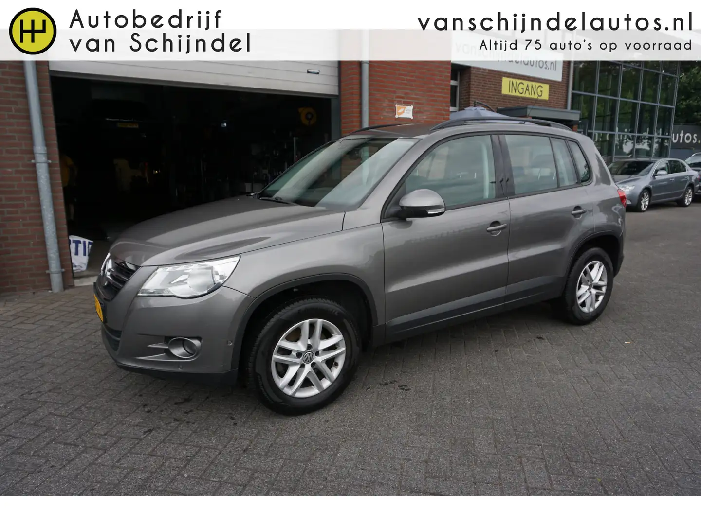 Volkswagen Tiguan 1.4 TSI COMFORT&DESIGN ORIGINEEL NEDERLANDS ECC AI Gris - 1