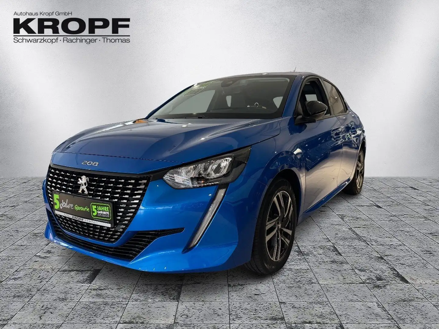 Peugeot 208 1.2 PureTech 100 Allure LED+Navi+SHZ+Kam.+LM Blau - 2