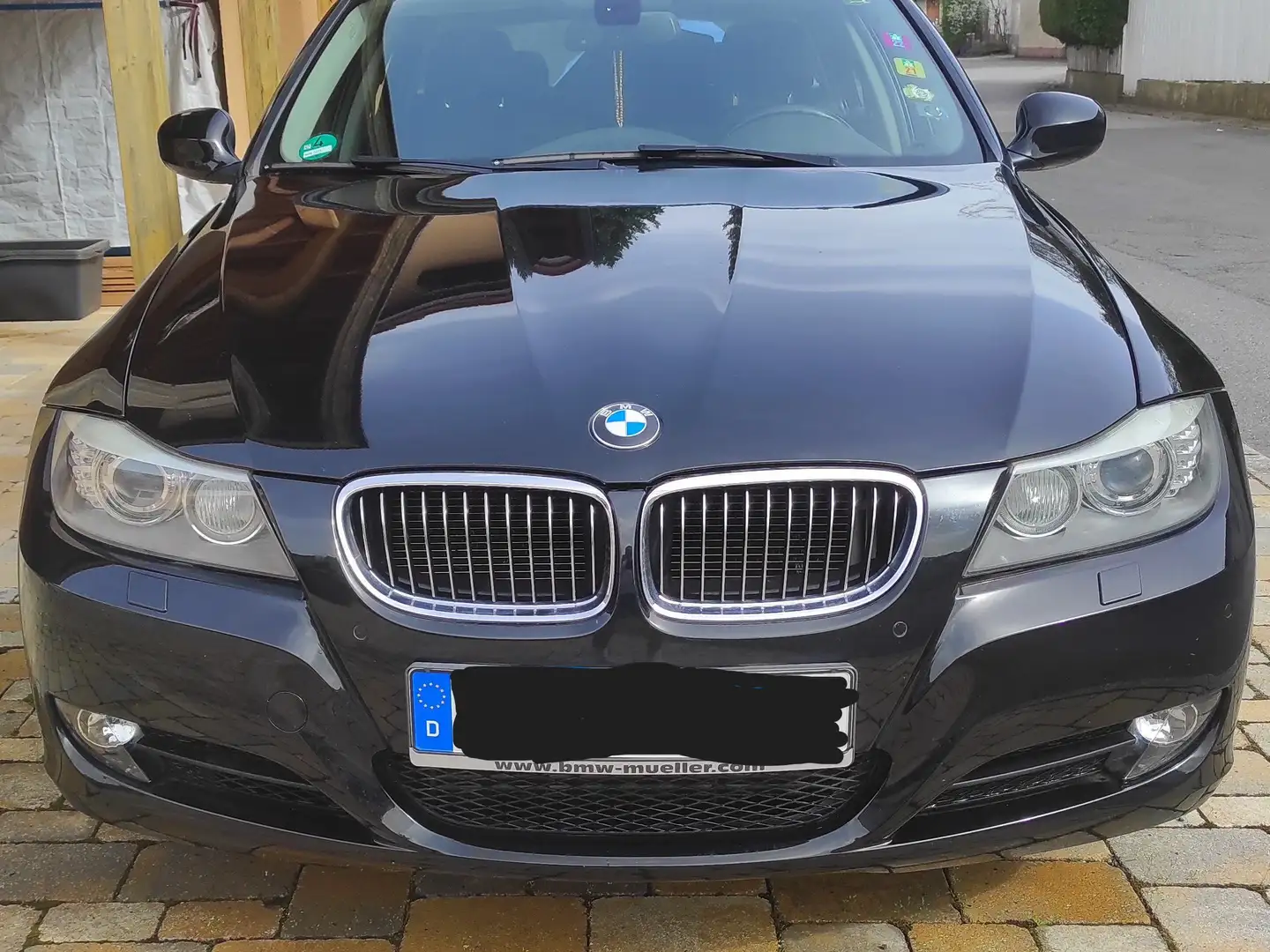 BMW 325 325d DPF Touring Fekete - 2