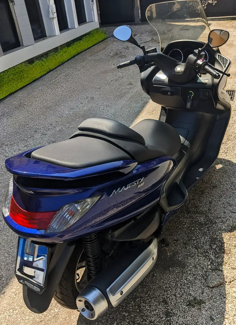 Yamaha Majesty 400 Bleu - 2