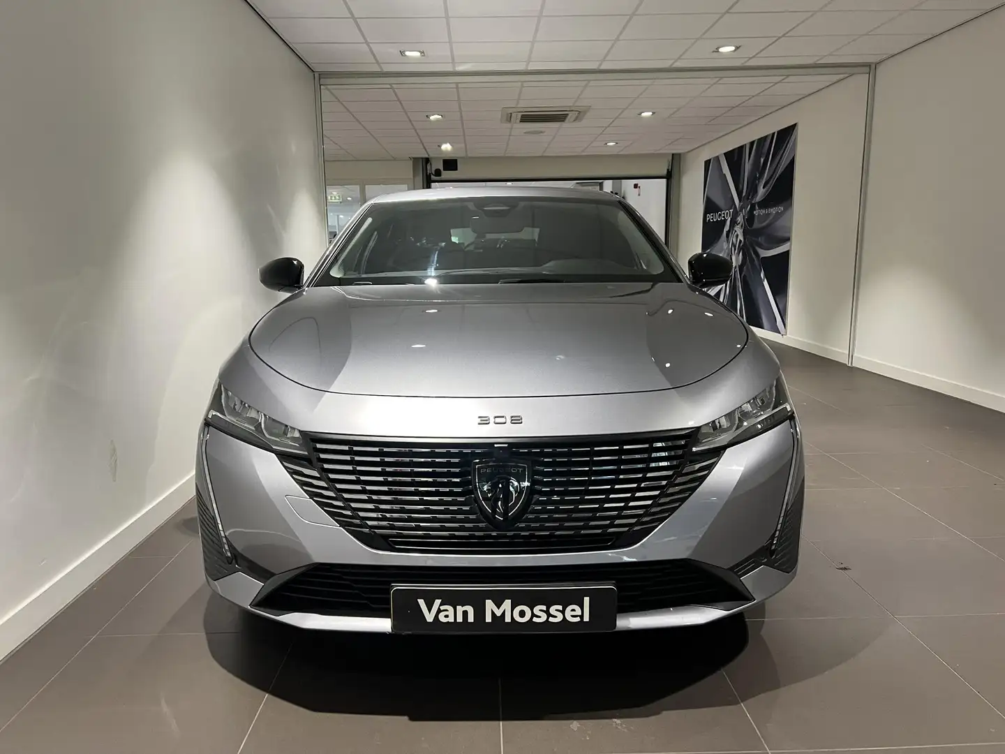 Peugeot 308 SW 1.2 Hybrid 136 e-DCS6 Allure | AUTOMAAT | Navig Grijs - 2