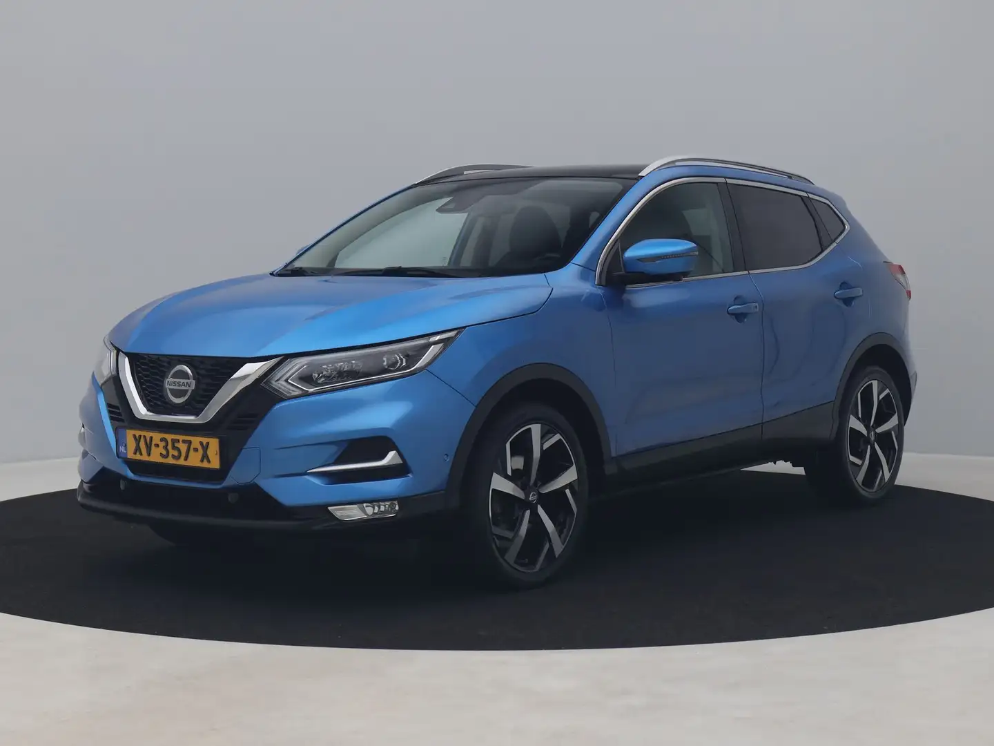Nissan Qashqai 1.3 DIG-T Tekna | PANO | 360º | KEYLESS | STOELVER Blauw - 1