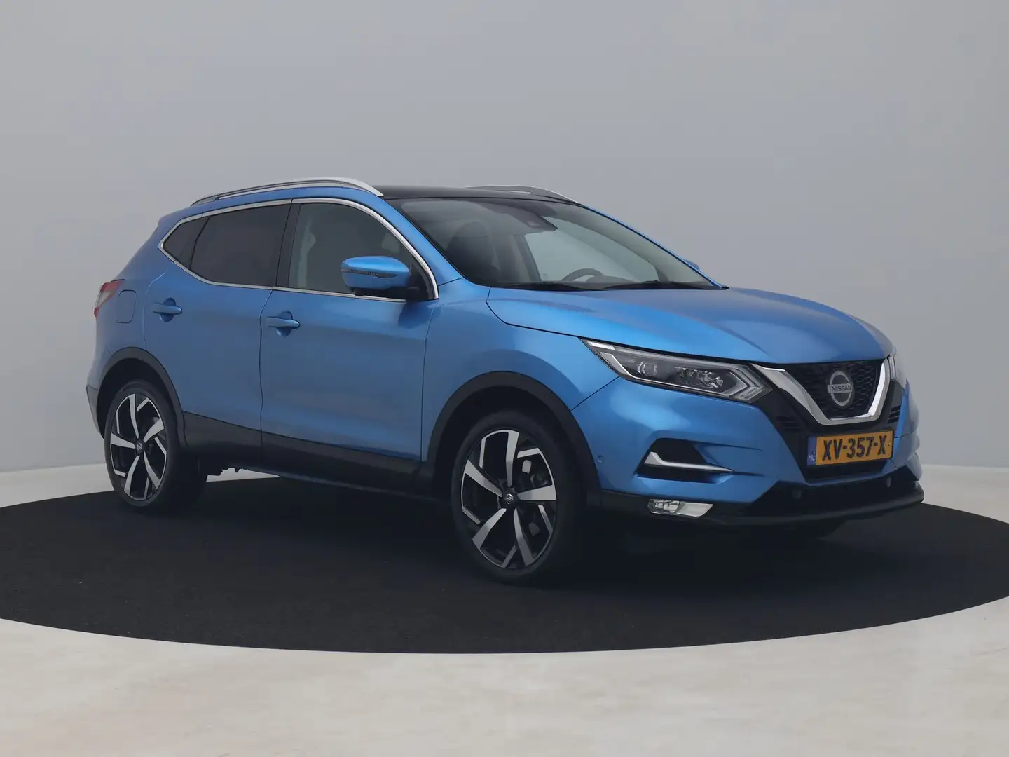 Nissan Qashqai 1.3 DIG-T Tekna | PANO | 360º | KEYLESS | STOELVER Blauw - 2