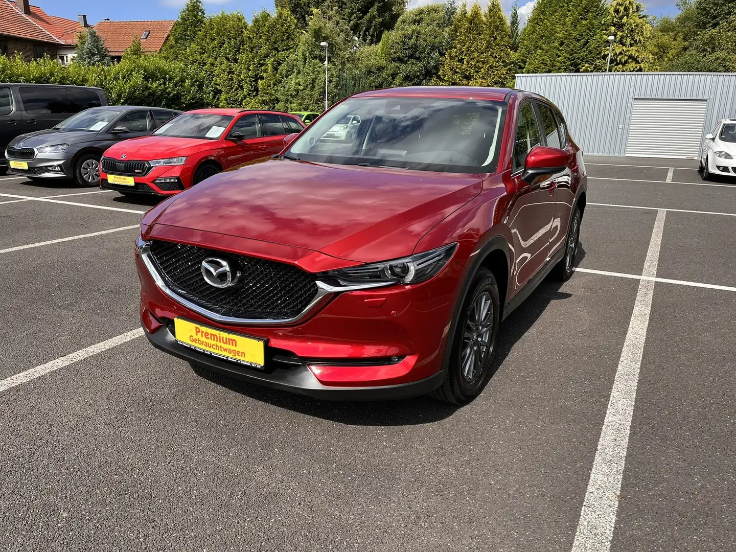 Mazda CX-5 2.0 Exclusive-Line Alu 17" AHK Navigation NSW Rot - 1