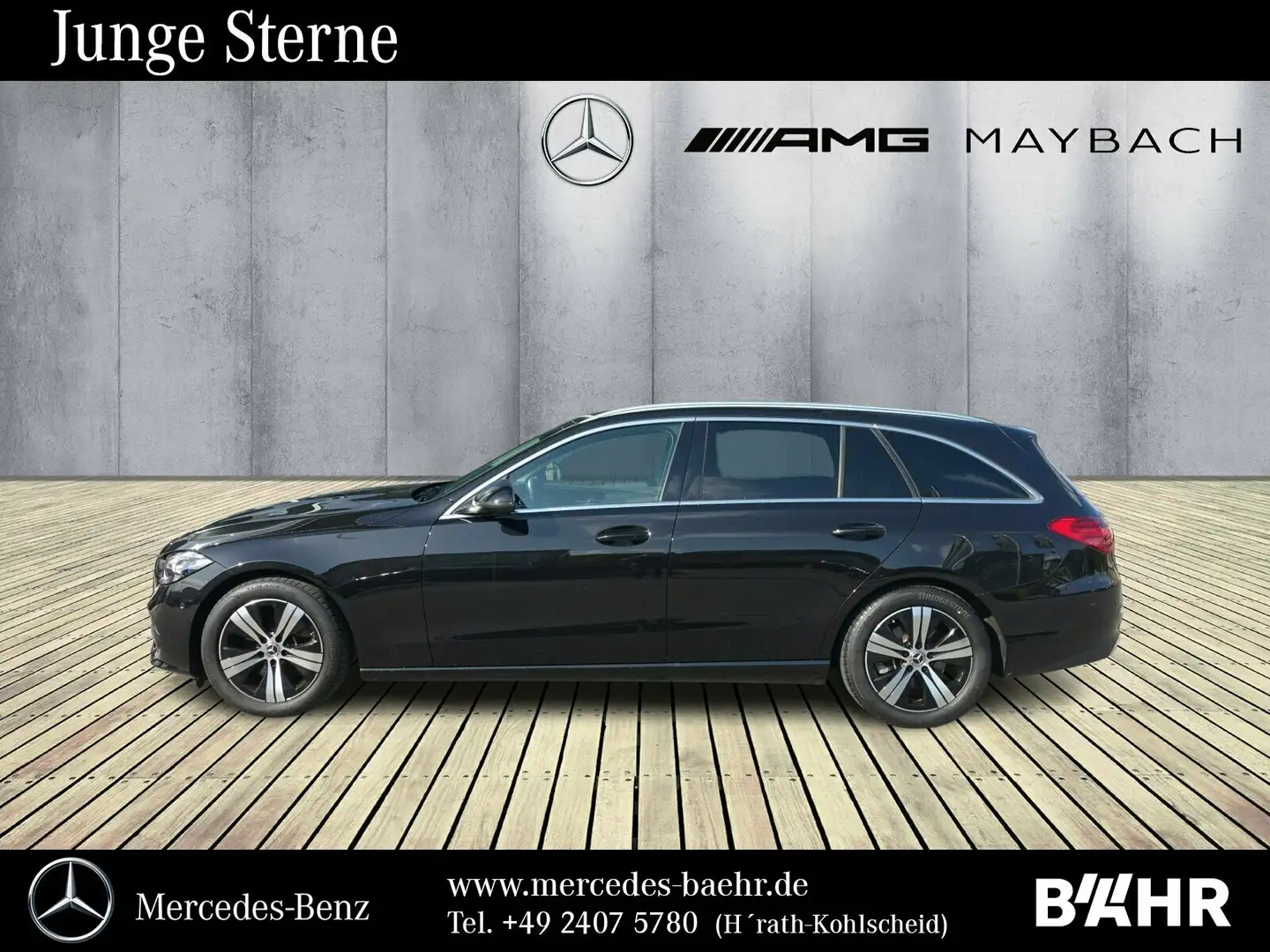 Mercedes-Benz C 220 C 220 d 4M T Avantgarde/Pano/Digital-Light/RFK Schwarz - 2
