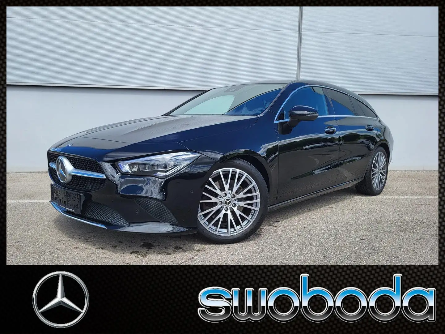 Mercedes-Benz CLA 220 d SB Progressive MultiBeam Panorama Zwart - 1