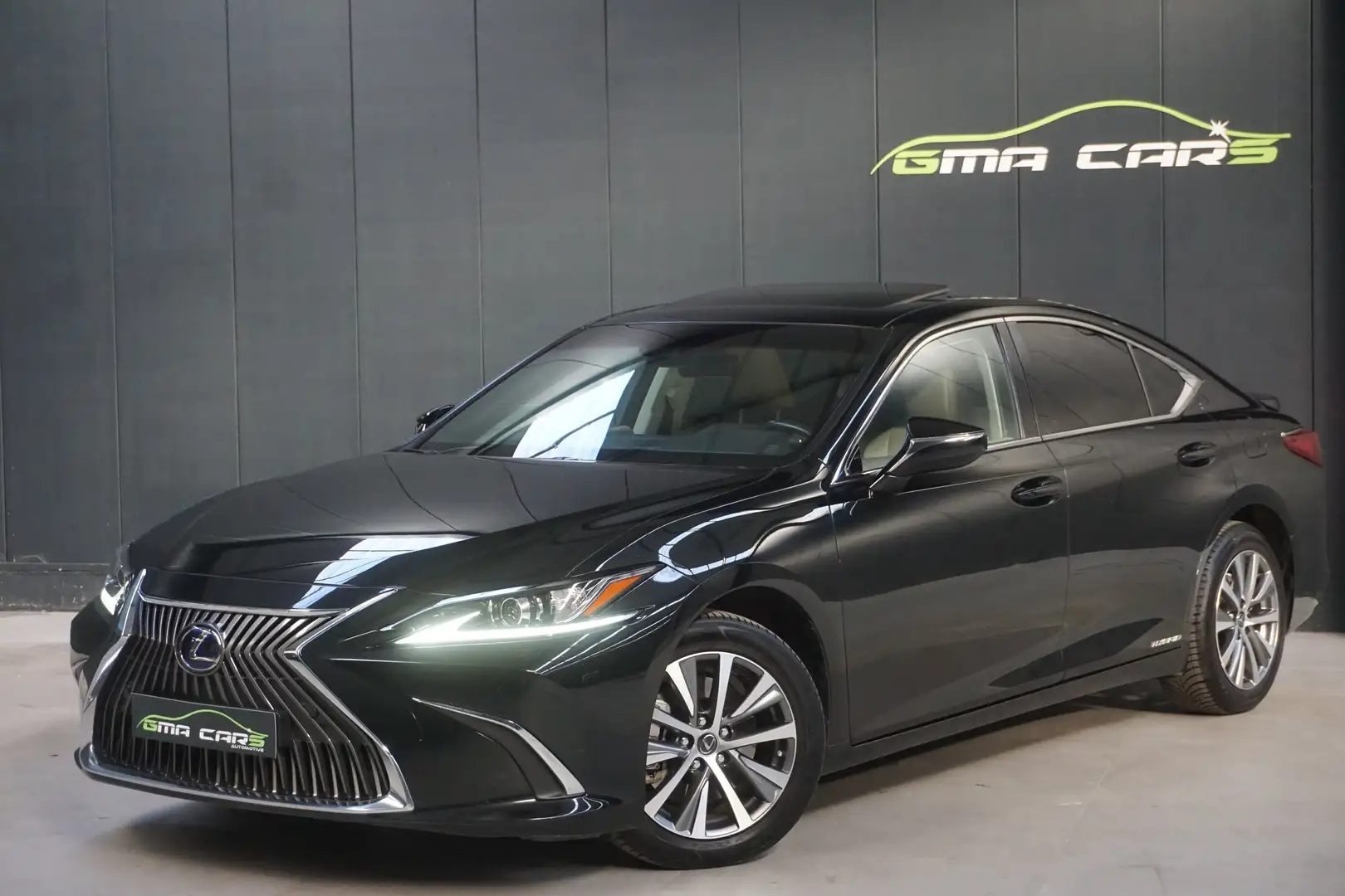 Lexus ES 300 h Hybrid-Automaat-Nav-Leder-Cam-Schuifdak-Garantie Zwart - 1