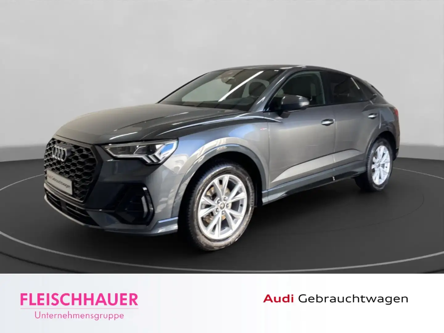 Audi Q3 35 TFSI Sportback S line LED Keyless Navi DAB PDCv Grau - 1