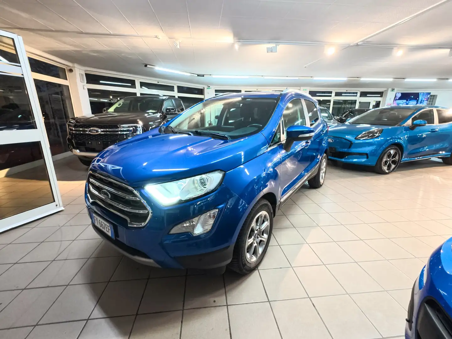 Ford EcoSport EcoSport 2018 1.0 ecoboost Titanium s Blu/Azzurro - 1