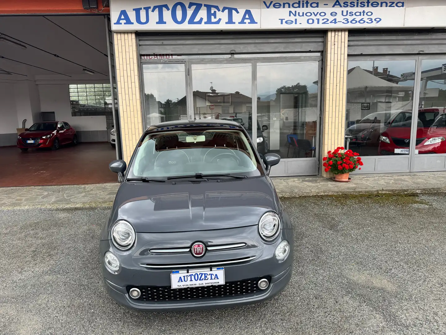 Fiat 500 500 1.2 Lounge easypower Gpl 69cv my18 Grigio - 2